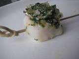 Saint jacques roties parmesan/herbes