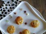 Scones roquefort / noisettes