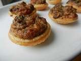 Tarte aux cepes / magret et noix