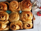 Brioche rolls à la cannelle (escargots)