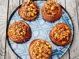 Choux ganache chocolat et croquant aux noisettes