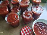 Confiture de rhubarbe et aux fruits rouges