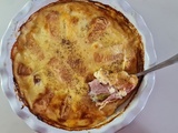 Gratin de poireaux au jambon et au maroilles