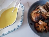 Poulet truffe au persil et sa sauce de mr guerard