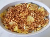 Tentation de Jansson, gratin de pommes de terre aux anchois (Suède)