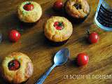 Apéritif Dînatoire : Les Muffins aux tomates cerises et chorizo