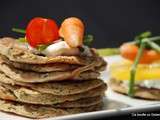 Blinis de Courgettes au Blé Noir