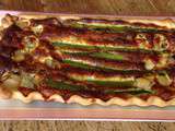 Quiche asperges noix saint jacques