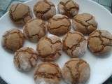 Amaretti à la Nutella ( macaron italien )