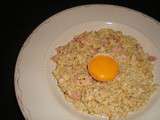 Boulgour façon carbonara