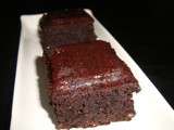 Brownie incroyable aux haricots rouges ( sans gluten )