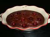 Clafownie aux cerises ( ou brownie-clafoutis aux cerises )