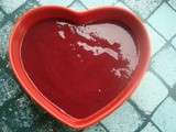 Coulis de fruits rouges ( groseilles, framboises, myrtilles et fraises )