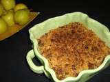 Crumble de cookies ( facile ) aux fruits