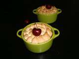 Gratin de cerises meringué