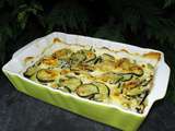 Gratin de courgettes ( classique )