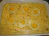 Oeufs aux fromages en gratin