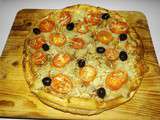 Tarte à l'anchoiade et aux tomates façon pissaladière