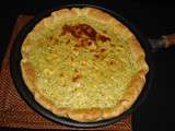 Tarte au chèvre et au pesto