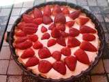 Tarte aux fraises et mascarpone