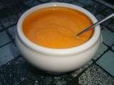 Velouté de carottes à l'orange