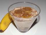 Verrine Bananarron ( banane et crème de marron )