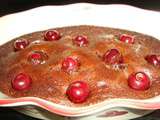 Clafownie aux cerises (ou brownie-clafoutis aux cerises)