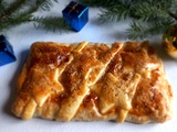 Feuilleté de Noël au bacon et au gorgonzola