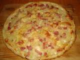 Flammekueche ou tarte flambée Alsacienne au munster