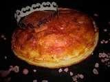 Galette des rois aux pralines roses