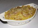 Gratin de macaroni au jambon simplissime