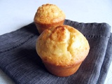 Muffins légers au fromage blanc (avec ou sans Thermomix)