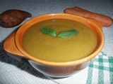 Soupe de mâches, carottes et patates douces