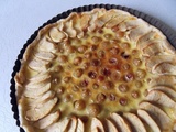 Tarte aux raisins, pommes et amandes (avec ou sans Thermomix)