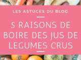 5 bonnes raisons de consommer des jus de légumes ! [+ code reduction]