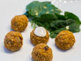 Boulettes végétaliennes de patates douce et lentilles corail