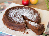 Fondant au chocolat à la compote de pommes (sans beurre)