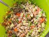 Salade de quinoa facon taboulé