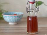 Sirop de queues de fraises