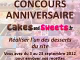 Concours Anniversaire : réalisez une de nos recettes