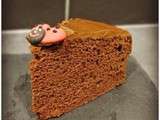 Gâteau au chocolat sans gluten et sans lait