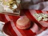 Macarons à l'eau de rose