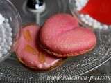 Macarons eau de rose et gingembre