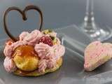 Ronde amoureuse gingembre framboise chocolat