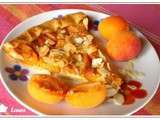 Tarte abricots et amandes