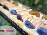 Tarte aux fruits mousse chocolat blanc