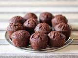 P'tits muffins tout chocolat