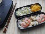 Bento #153 Taboulé de chou-fleur et riz cantonnais