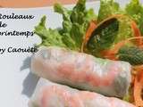 Rouleaux de printemps - recette light