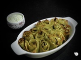 Bouquet de lasagnes courgette et chèvre